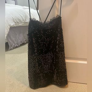 Free people-that girl sequin slip